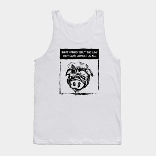 F the po-po Tank Top